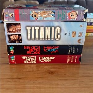 Vintage VHS Tape Collection
